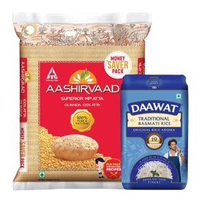 Atta, Rice & Dal