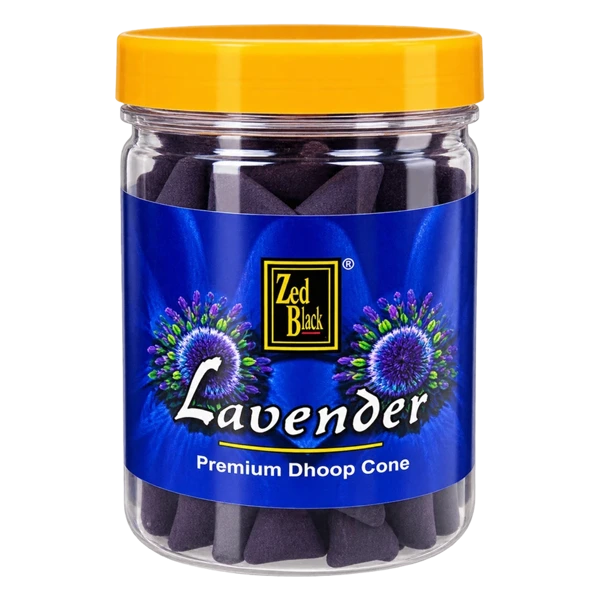 Zed Black Lavender Premium Dhoop Cone