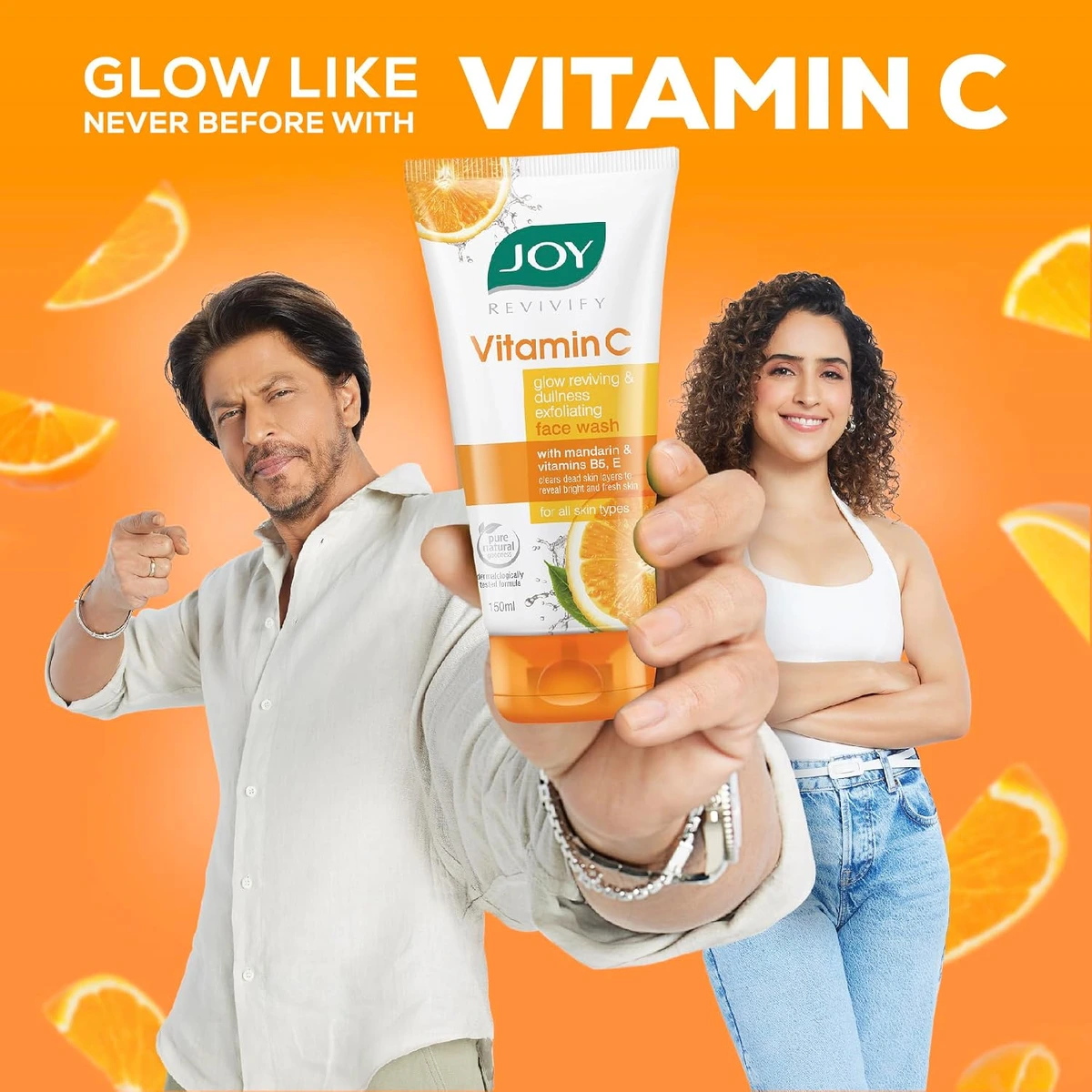 Vitamin C Glow Reviving & Dullness Exfoliating Facewash