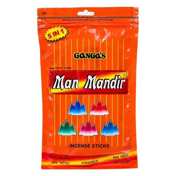 Ganga's Man Mandir 5 in 1 Agarbatti