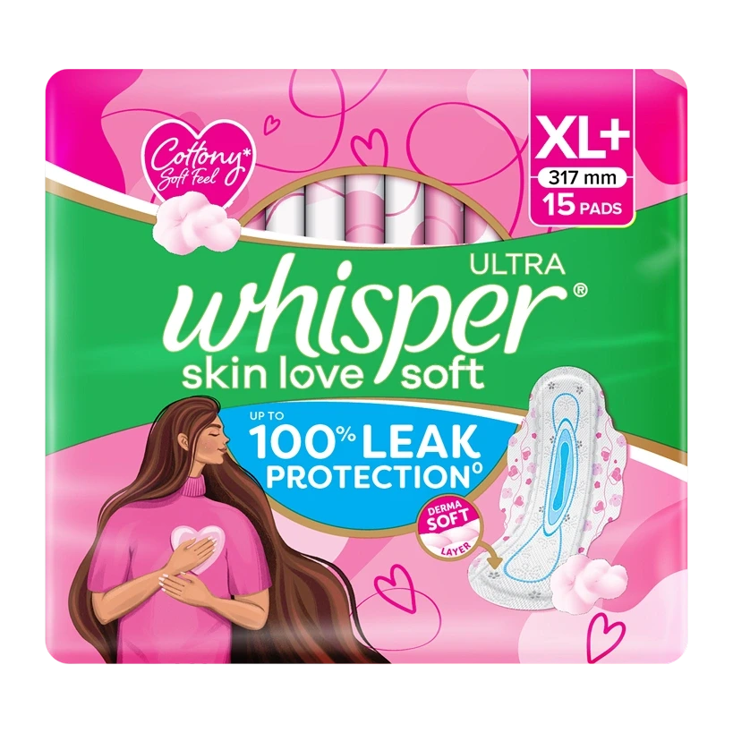 Ultra Skin Love Soft XL+ Sanitary Pads
