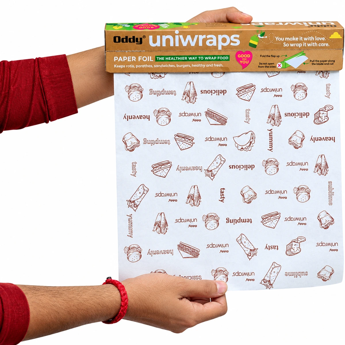 Uniwraps Food Wrapping Paper Foil