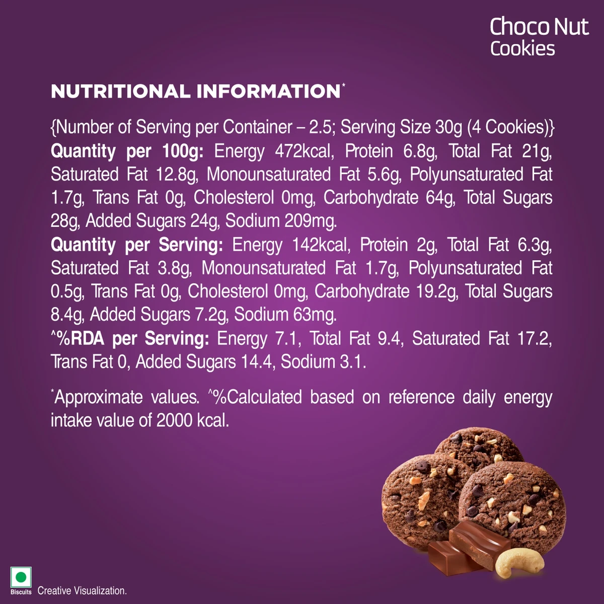 Choco Nut Cookies