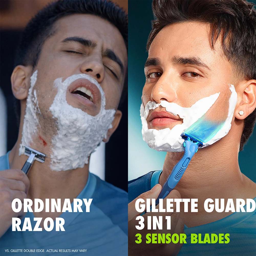 Guard 3 in 1 Men's Razor Cartridges