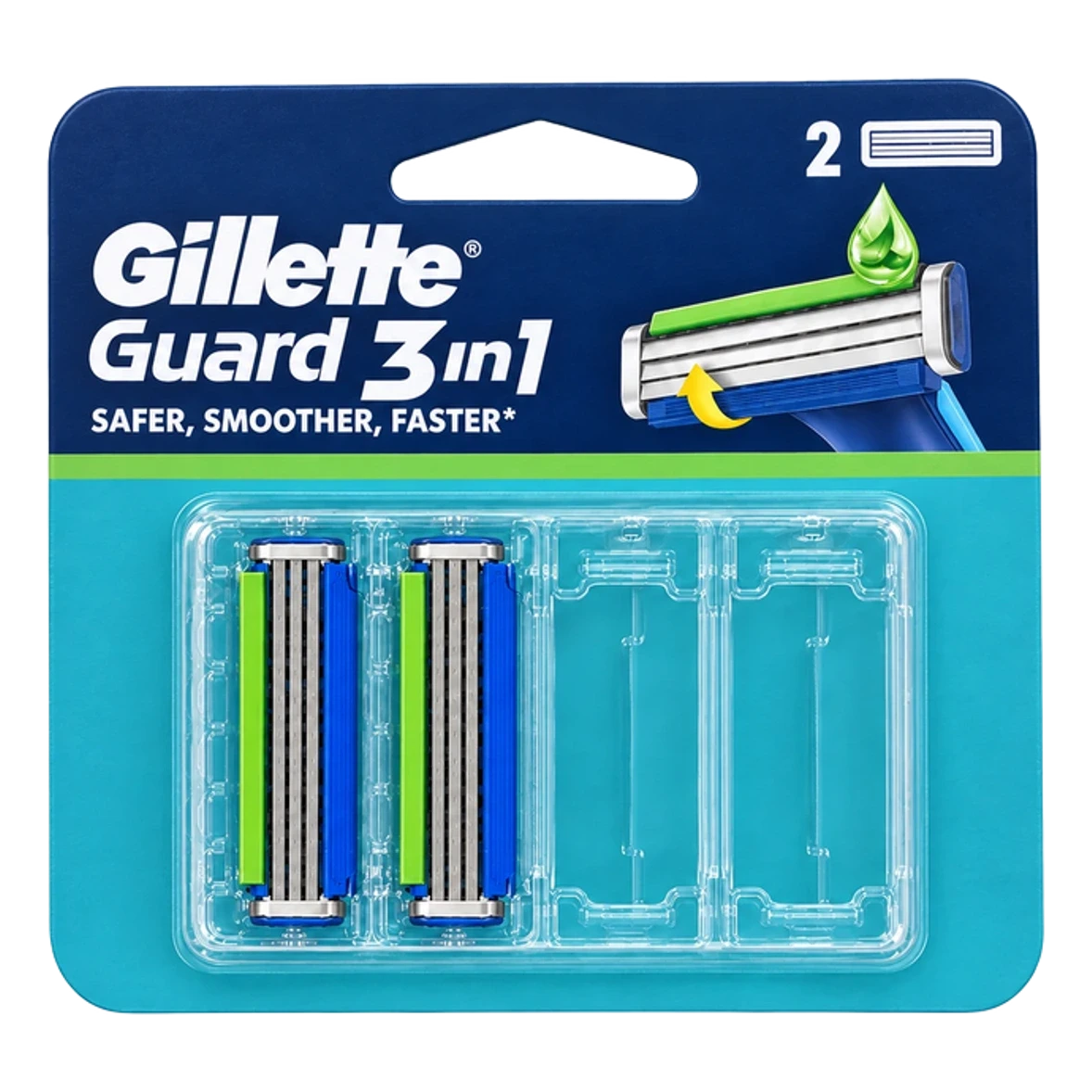 Guard 3 in 1 Men's Razor Cartridges