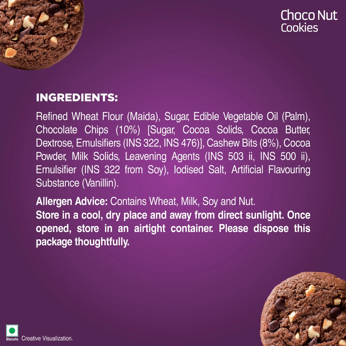 Choco Nut Cookies