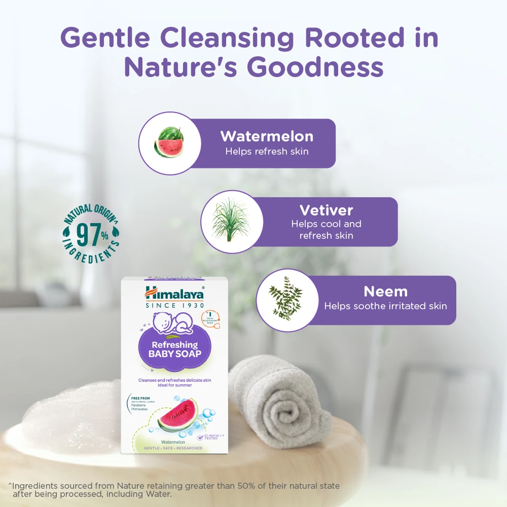 Refreshing Baby Soap