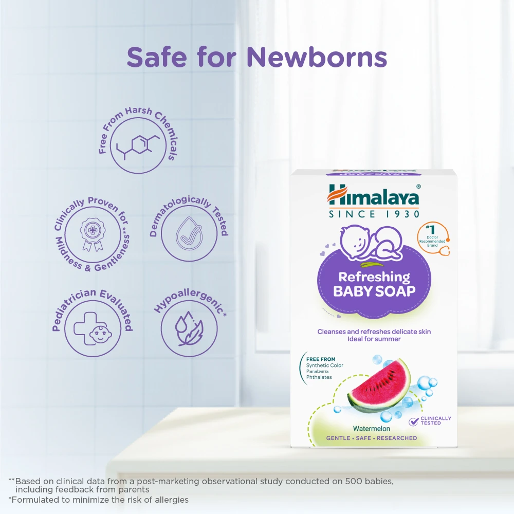 Refreshing Baby Soap