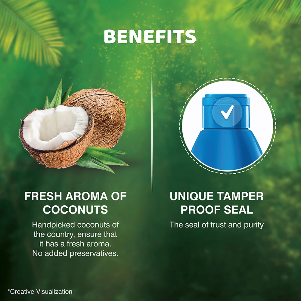 100% Pure Coconut Hair Oil