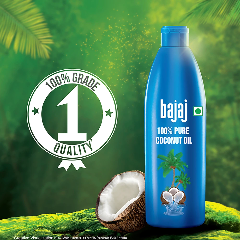 100% Pure Coconut Hair Oil
