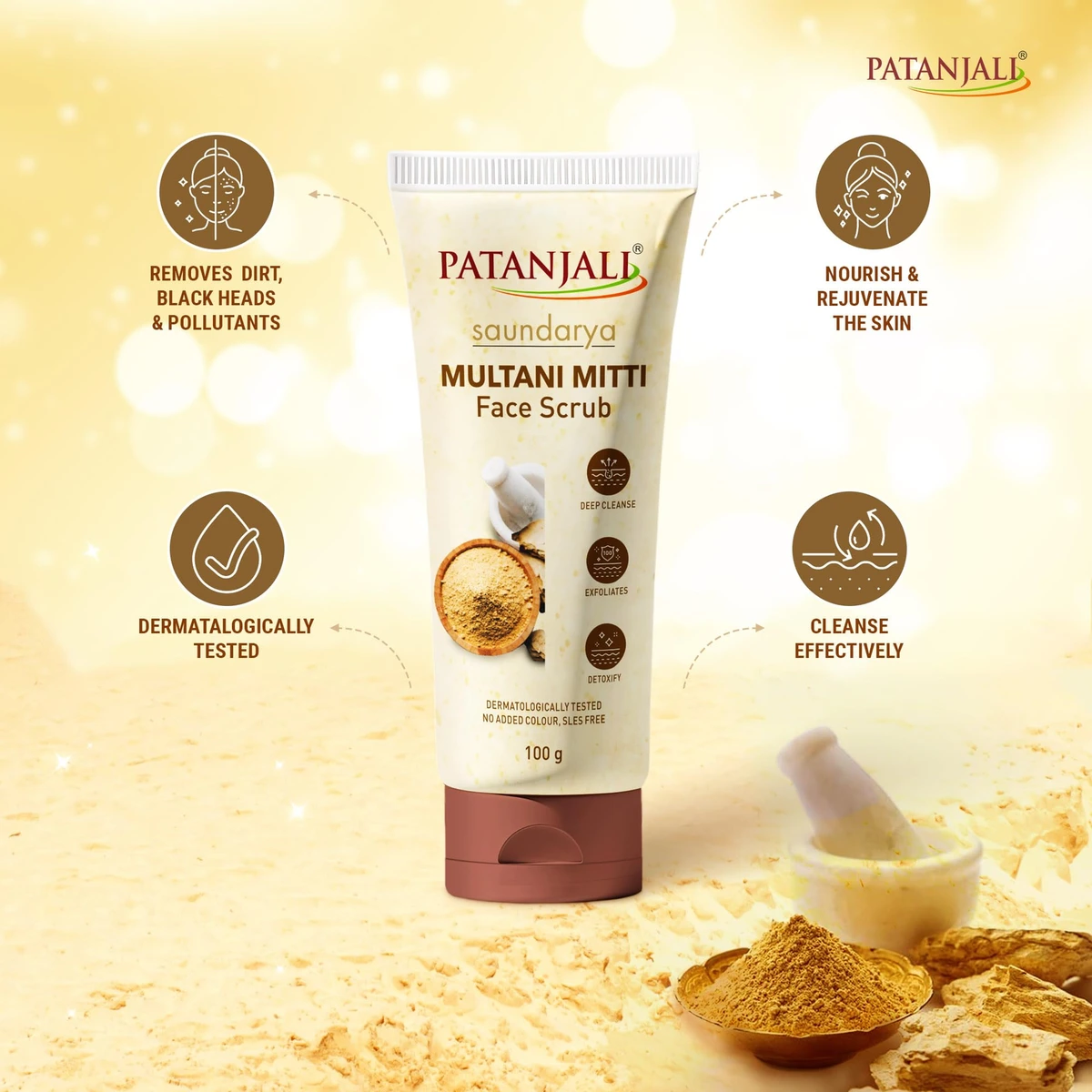 Saundarya Multani Mitti Face Scrub