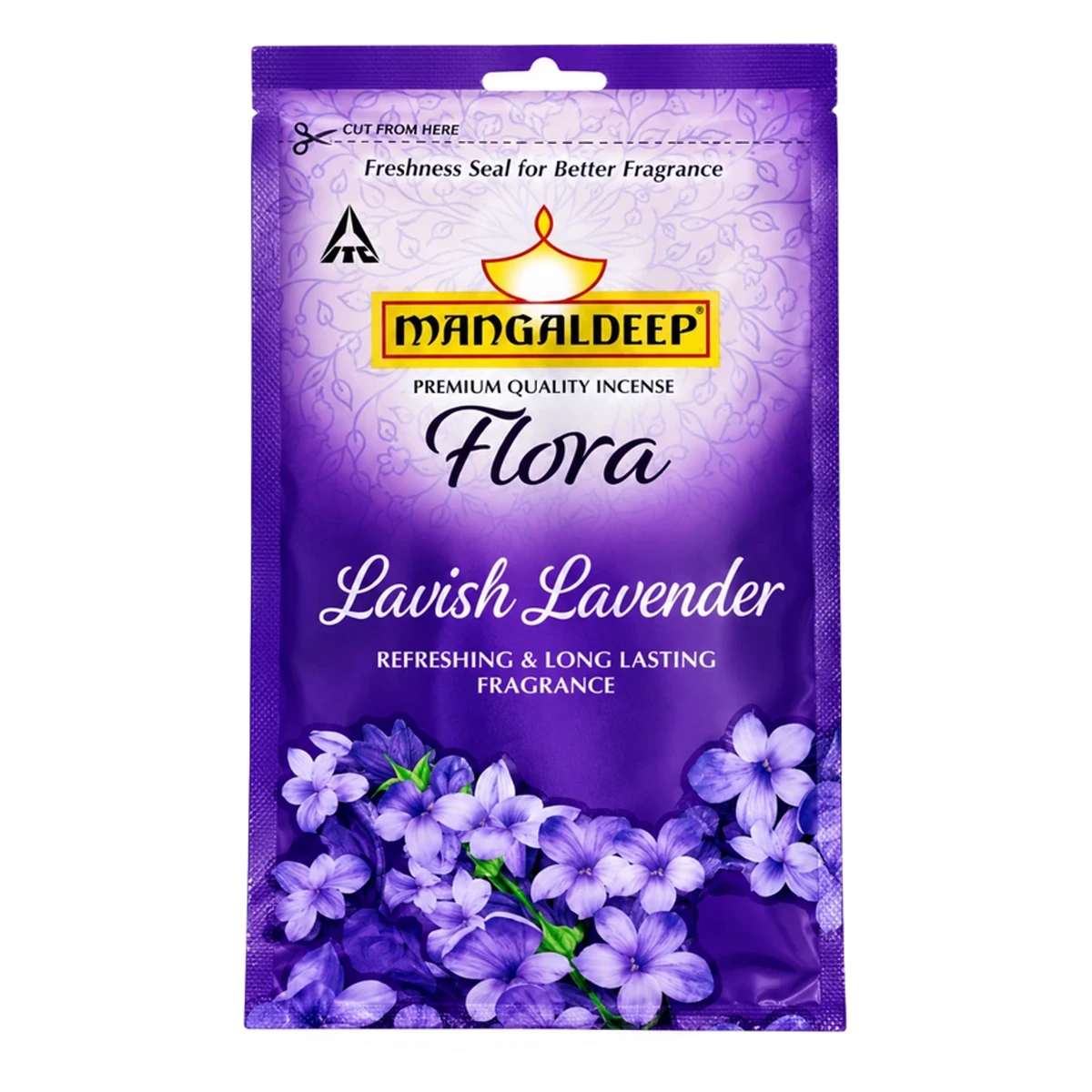 Flora Lavish Lavender Refreshing & Long Lasting Fragrance Agarbatti