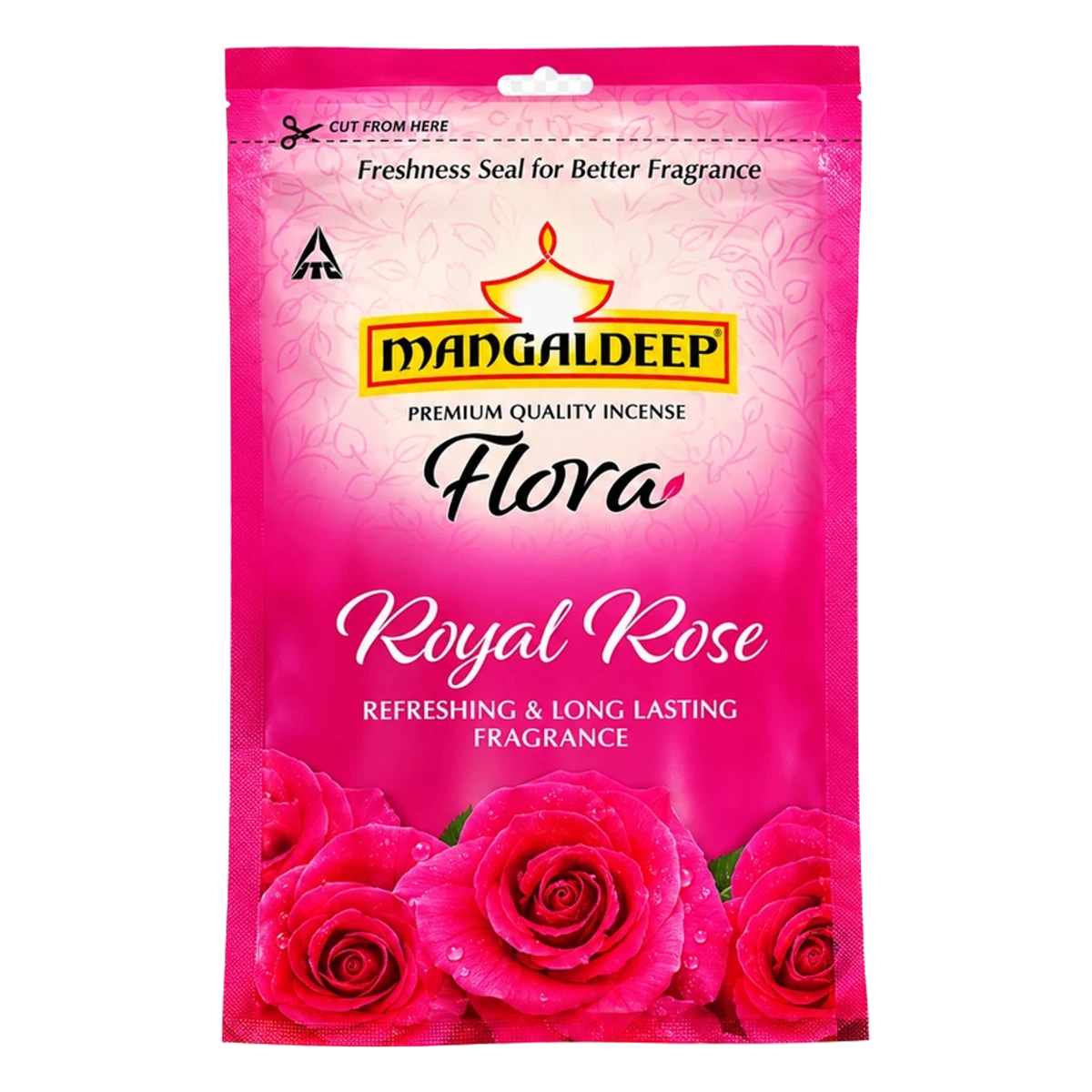 Flora Royal Rose Refreshing & Long Lasting Fragrance Agarbatti