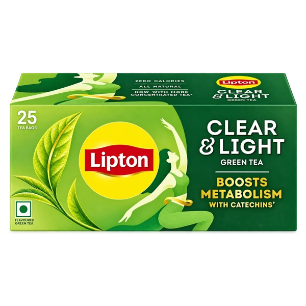 Lipton Clear & Light Green Tea Bags