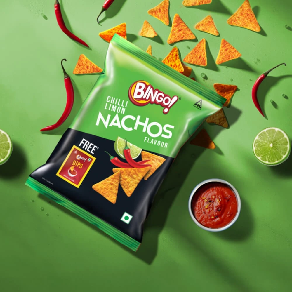 Chilli Limon Nachos with Free Dip