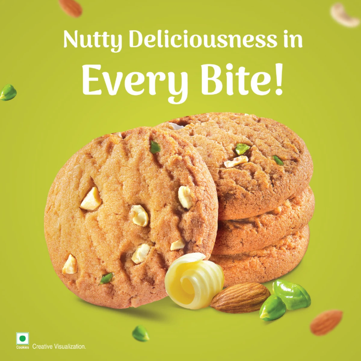 Pista Badam Cookies