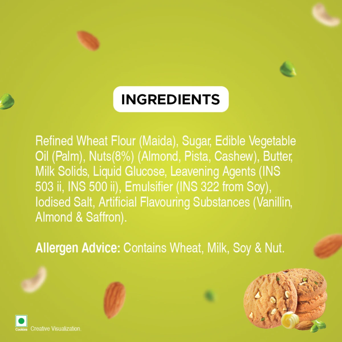 Pista Badam Cookies