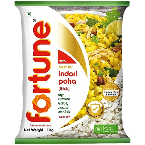 Fortune Indori Poha - Thick, Super Soft