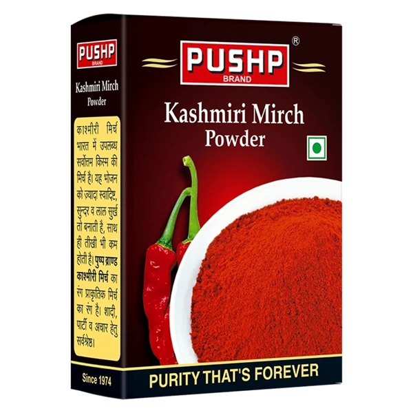 Pushp Kashmiri Mirch Red Chilli Powder