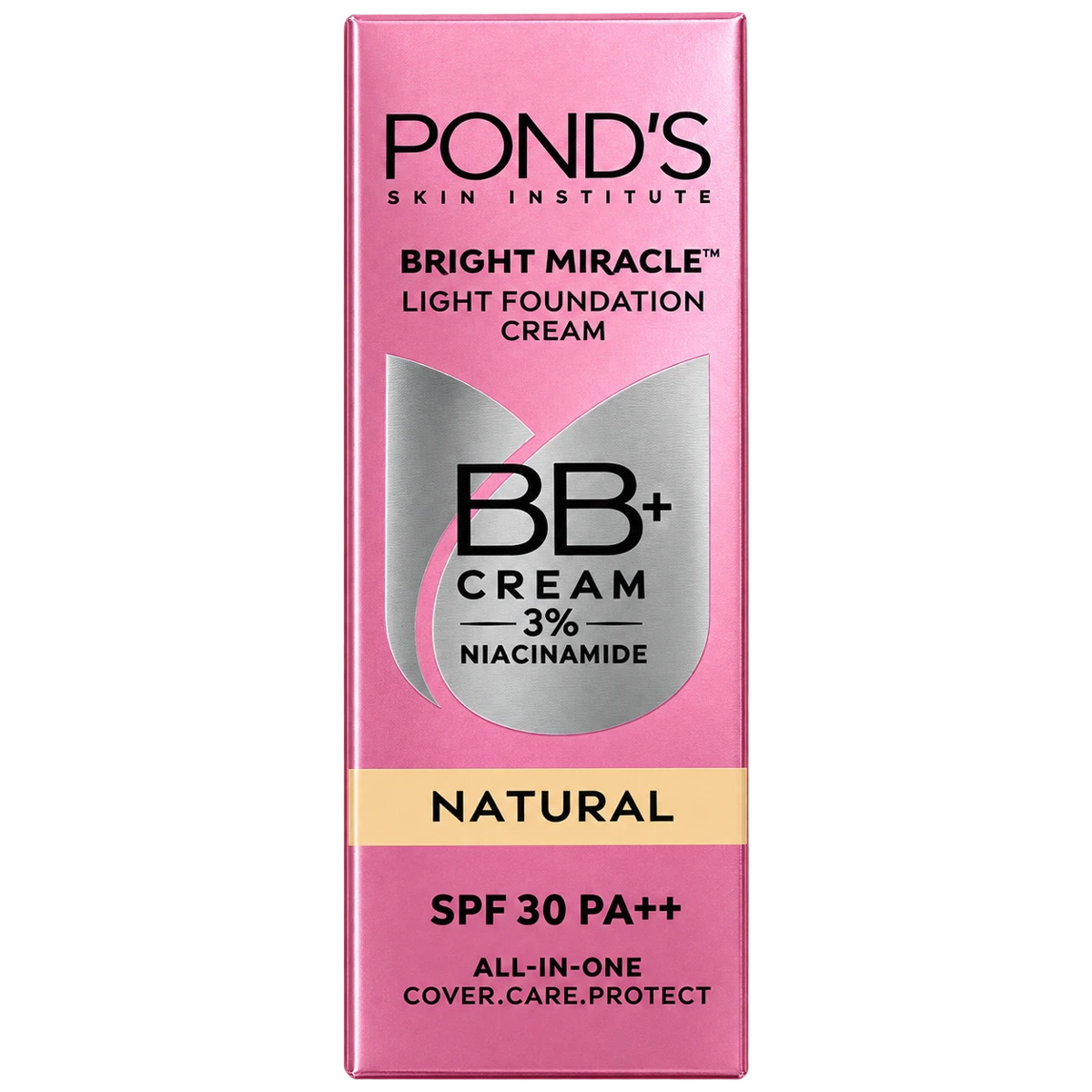 BB+ Bight Miracle Light Foundation Cream Natural