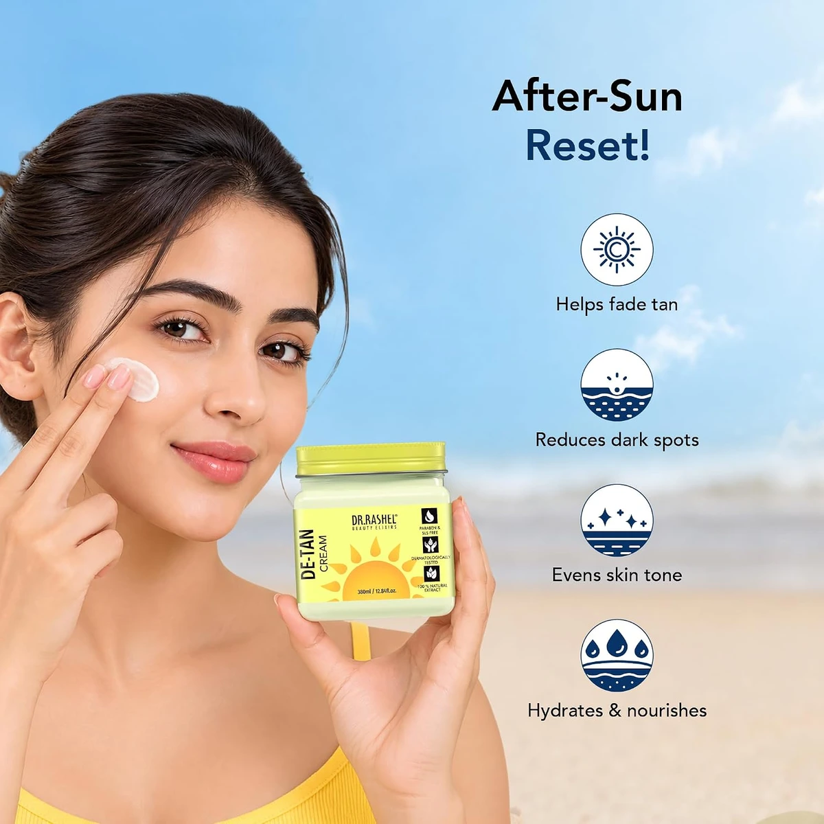 De-Tan Face & Body Cream