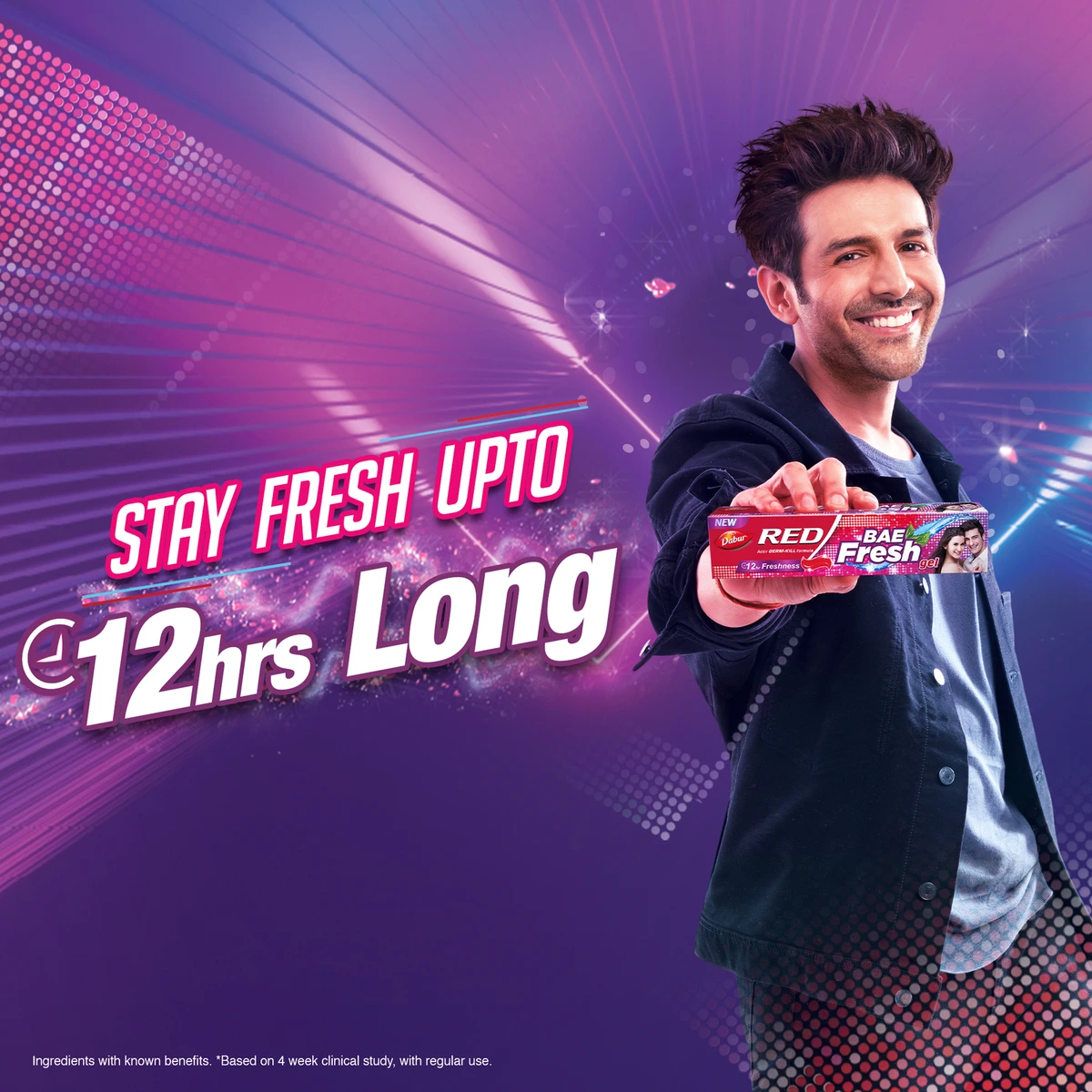 Red Bae Fresh Gel Toothpaste with Free Toothbrush