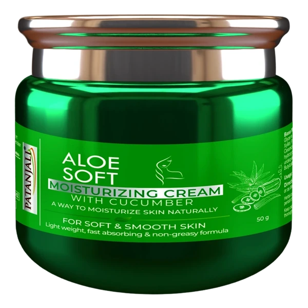 Patanjali Aloe Soft Moisturizing Cream with Cucumber