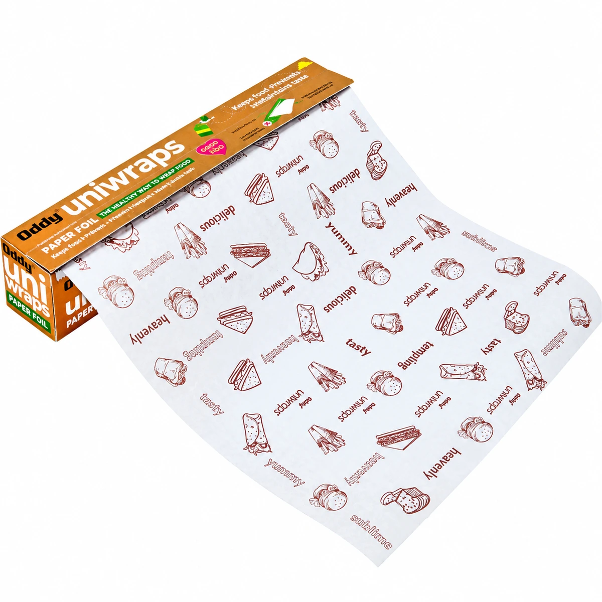 Uniwraps Food Wrapping Paper Foil