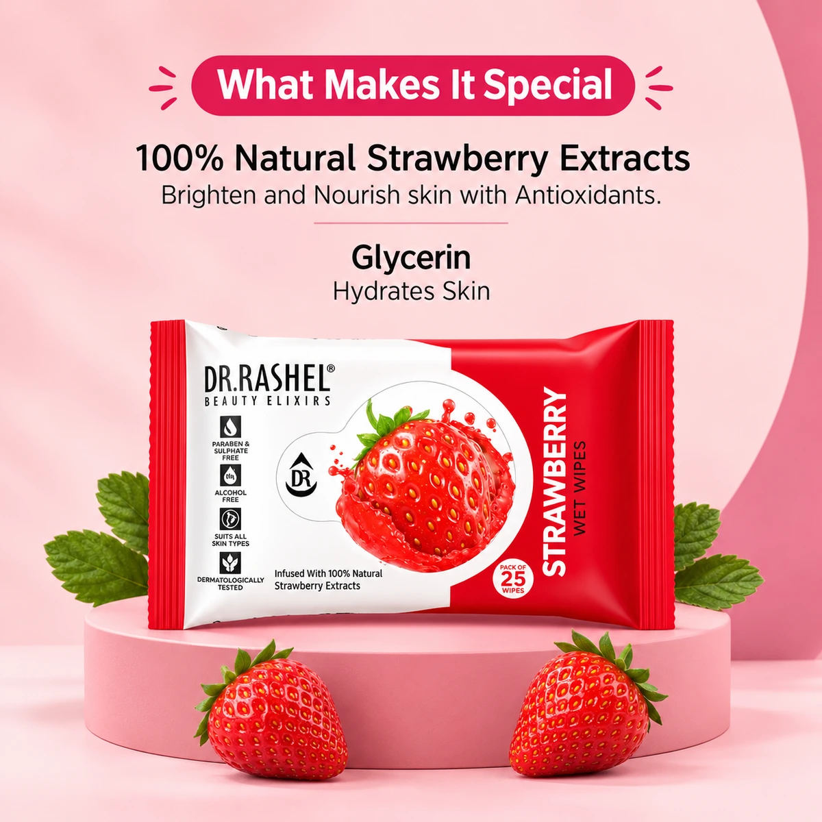 Strawberry Wet Wipes
