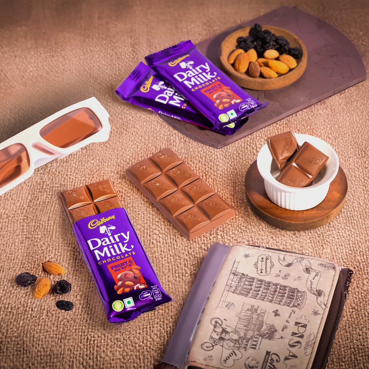 Dairy Milk Fruit & Nut Chocolate Bar