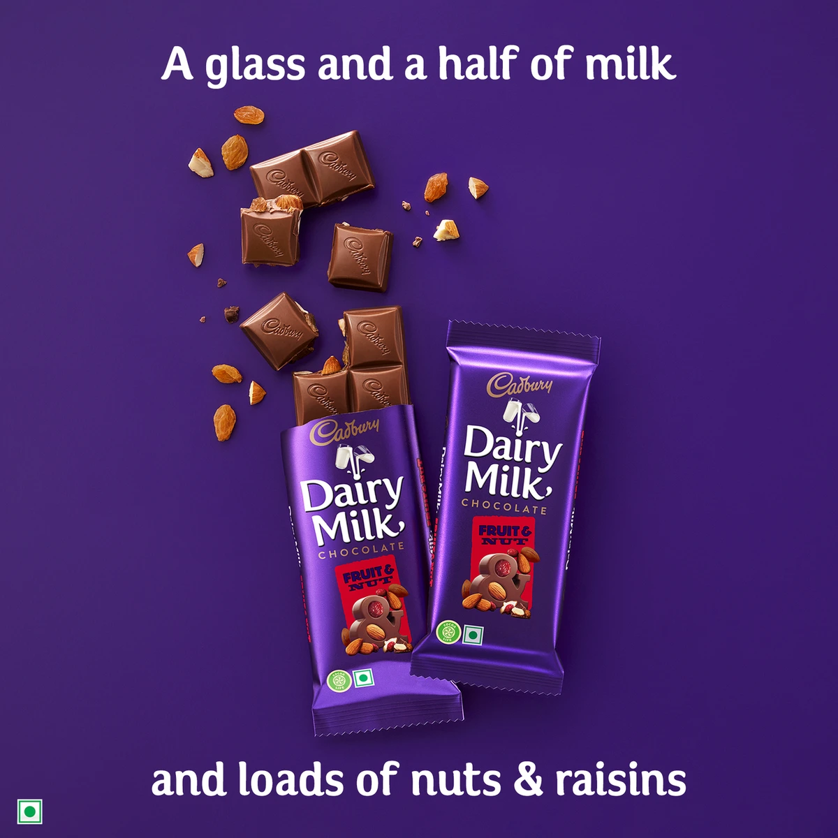 Dairy Milk Fruit & Nut Chocolate Bar