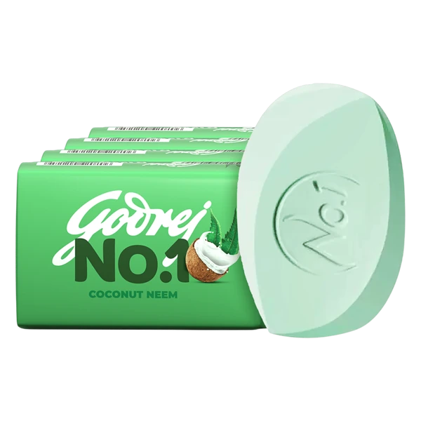 Godrej No. 1 Coconut Neem Bath Soap SET