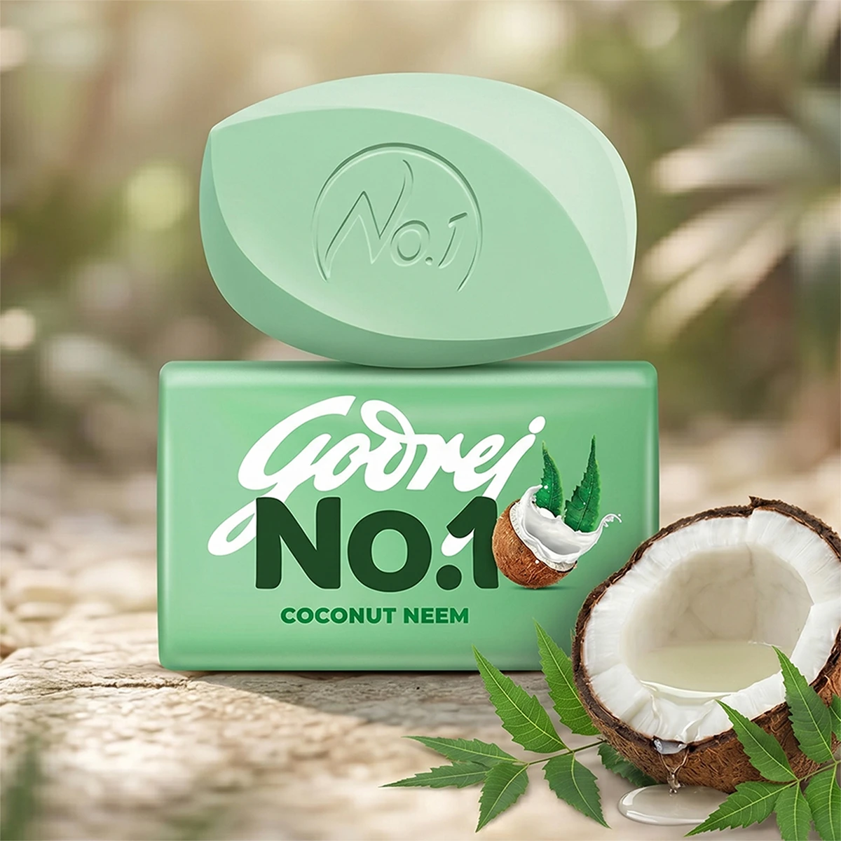No. 1 Coconut Neem Bath Soap SET