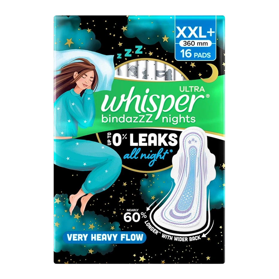 Ultra Bindazzz Nights XXL+ Sanitary Pads
