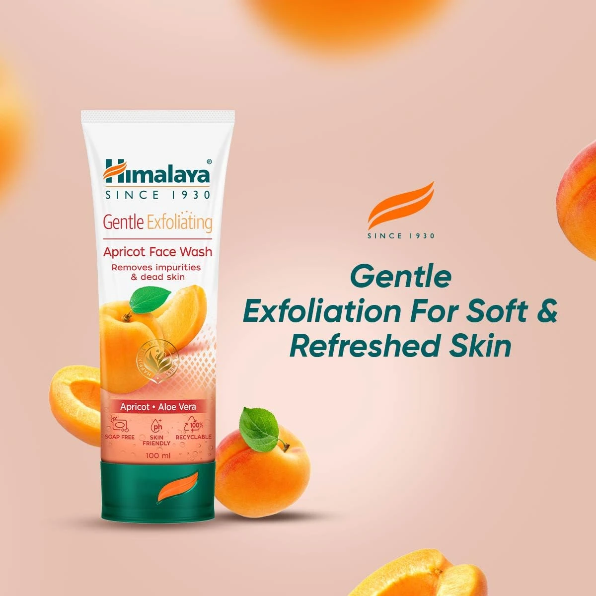 Gentle Exfoliating Apricot Facewash
