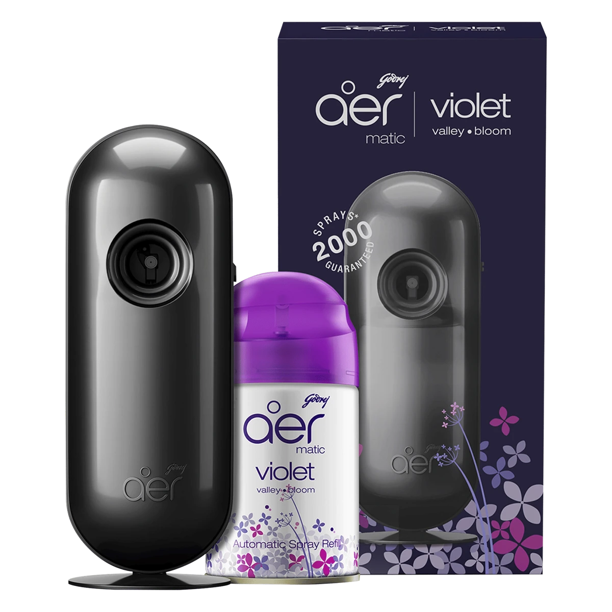 Aer Matic Violet Valley Bloom Home Freshener