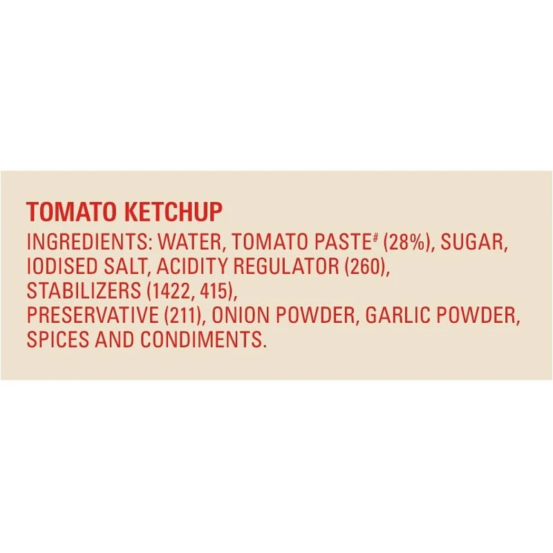 Fresh Tomato Ketchup