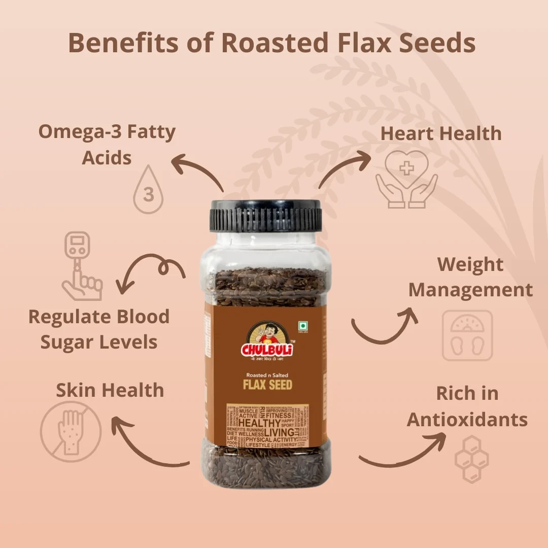 Premium Roasted Flax Seeds
