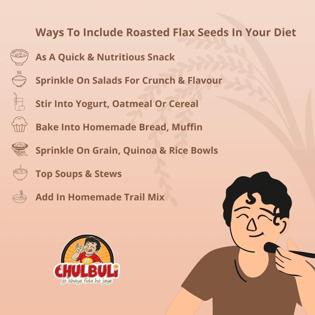 Premium Roasted Flax Seeds