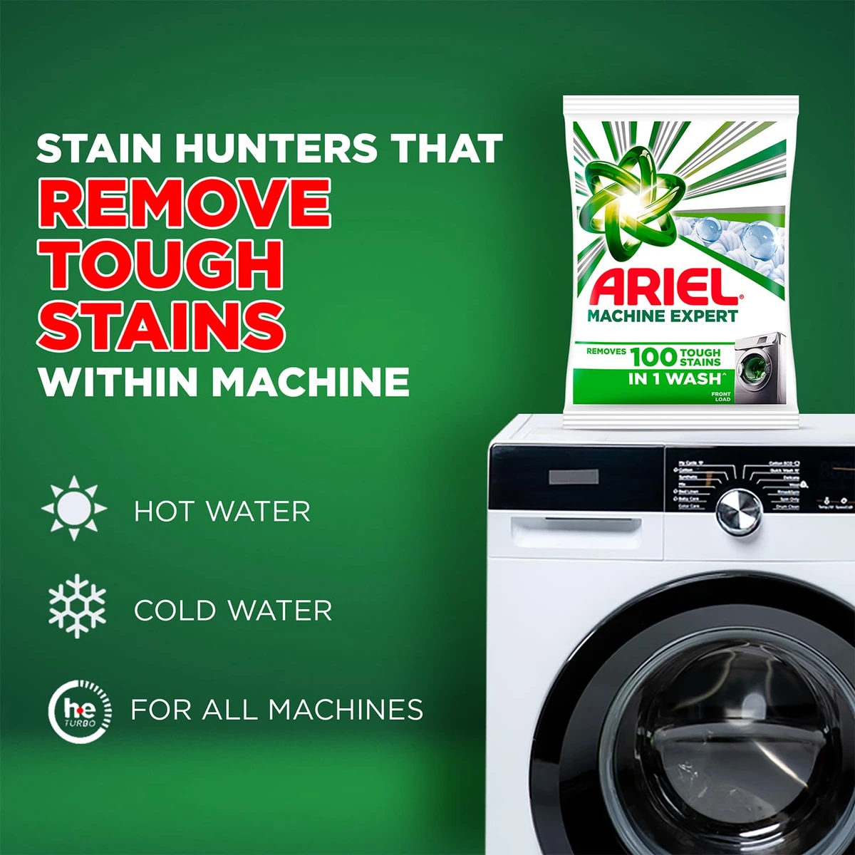 Machine Expert Front Load Detergent Powder