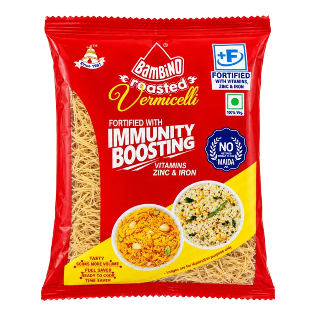 Roasted Wheat Vermicelli (No Maida)