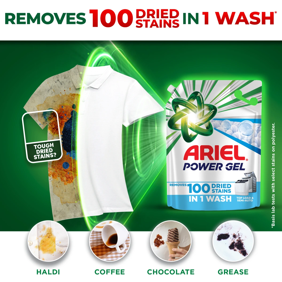 Power Gel Top Load & Semi Auto Liquid Detergent