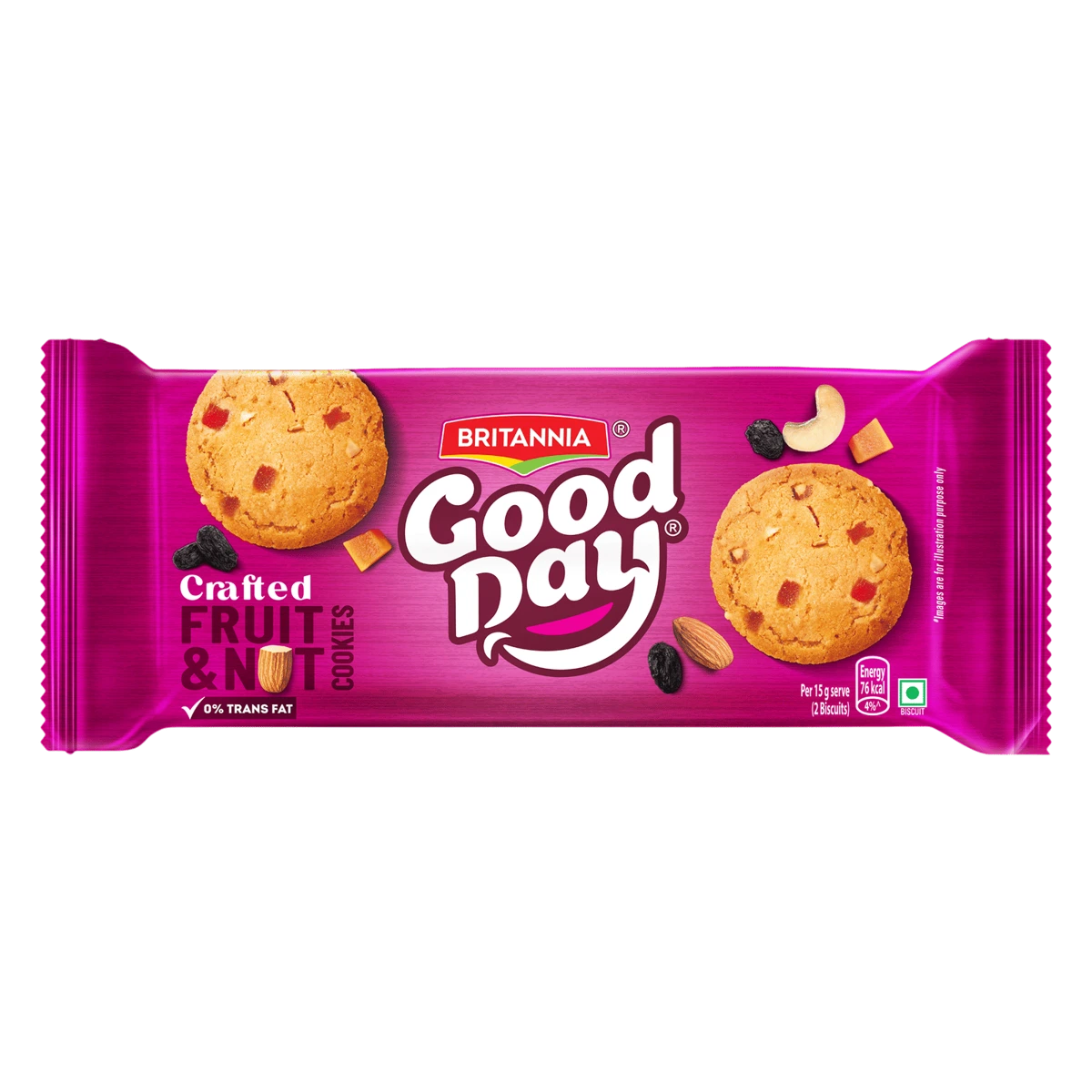 Good Day Fruit & Nut Cookies
