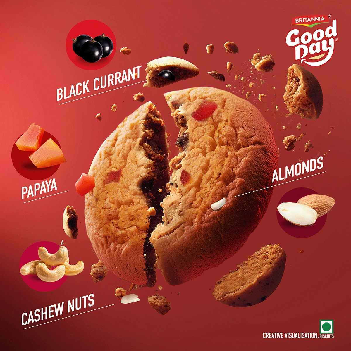Good Day Fruit & Nut Cookies