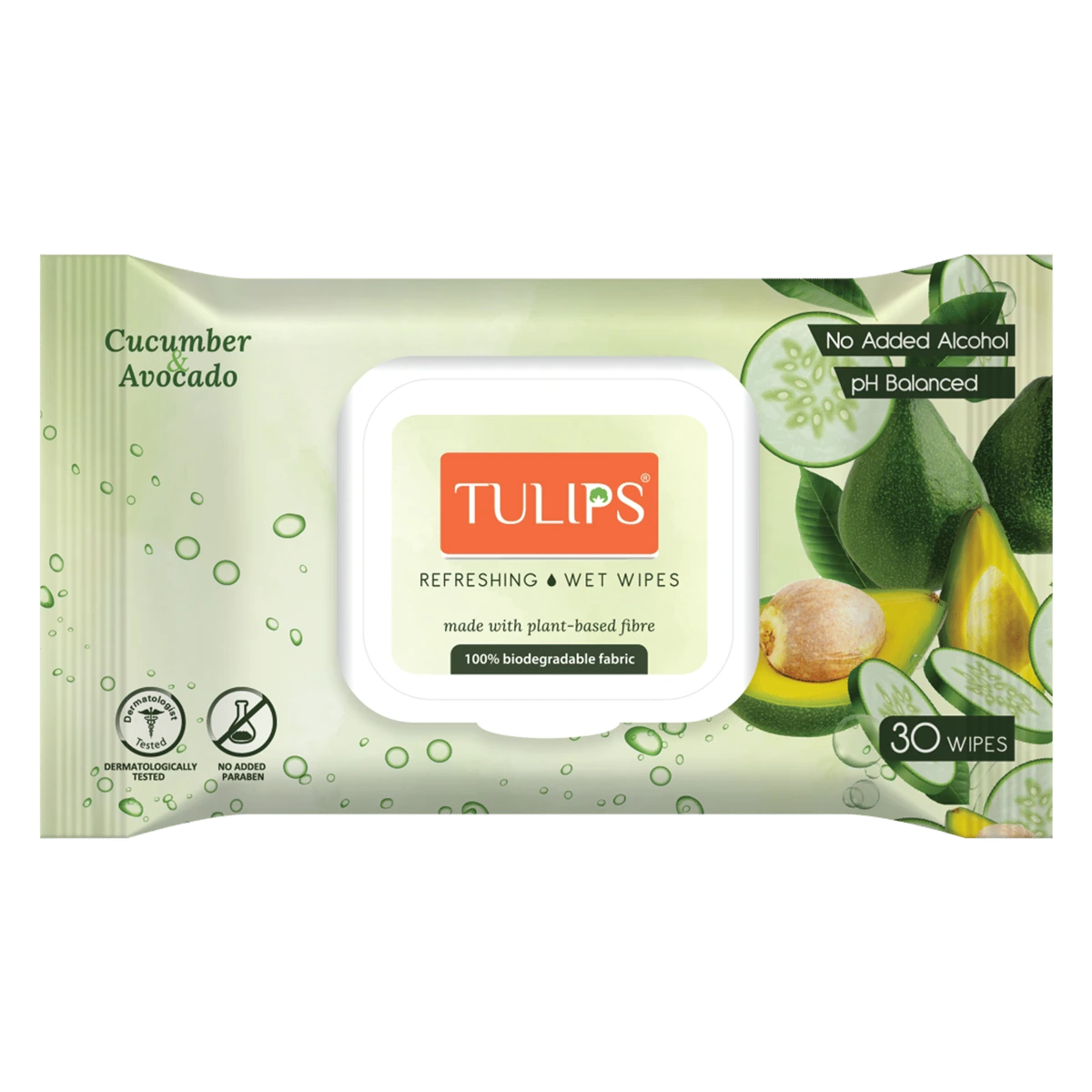 Cucumber & Avocado Refreshing Wet Wipes