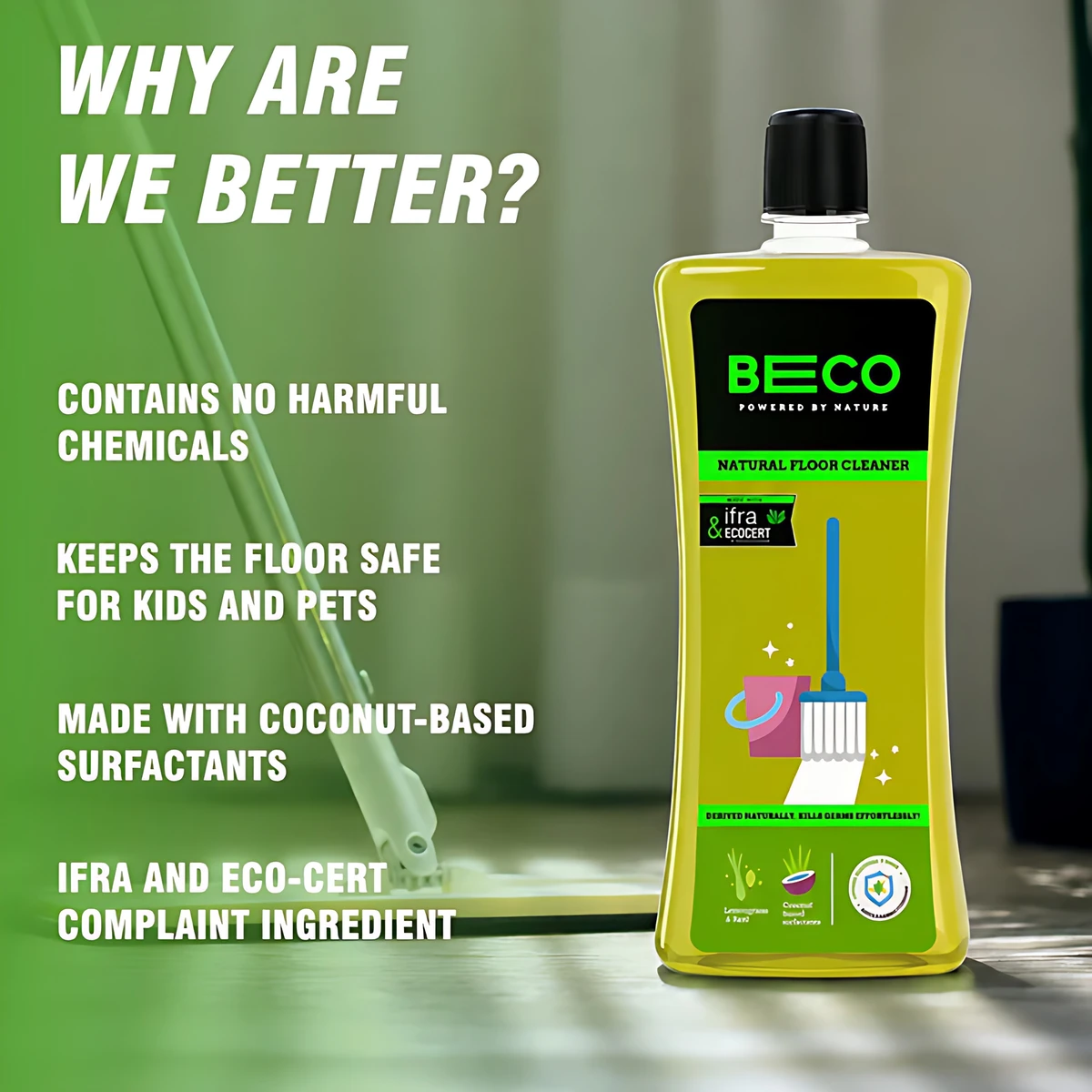 Natural Floor Cleaner Liquid