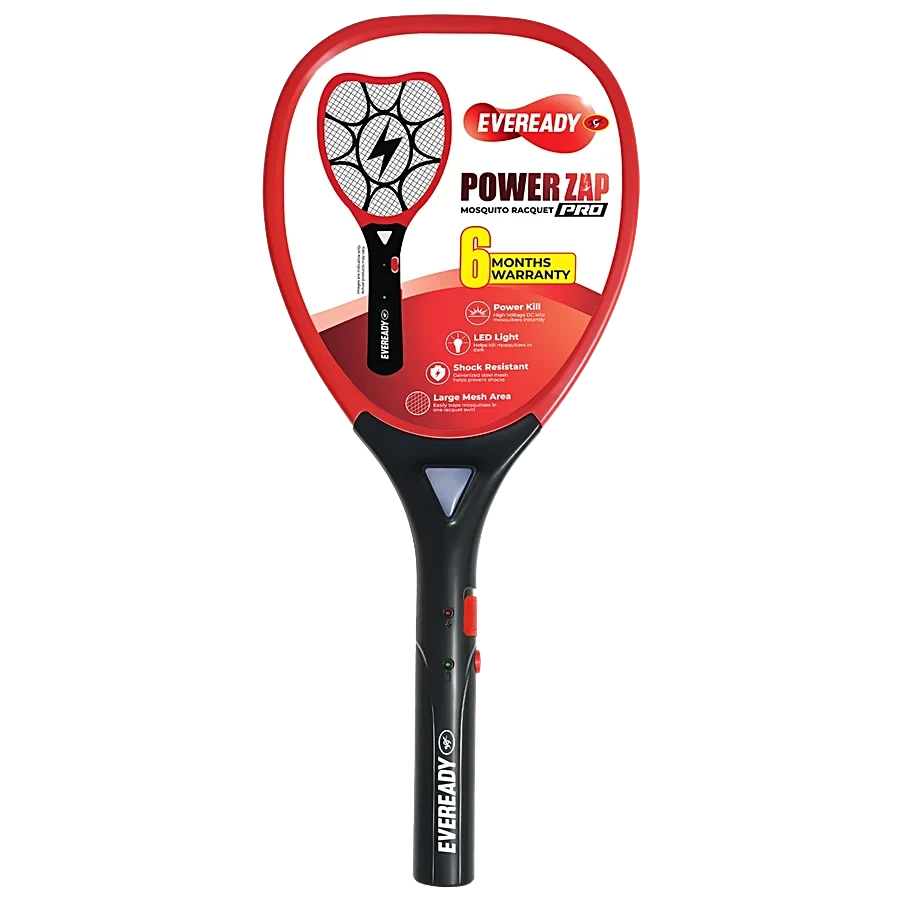 PowerZap Pro Mosquito Racquet - Rechargeable