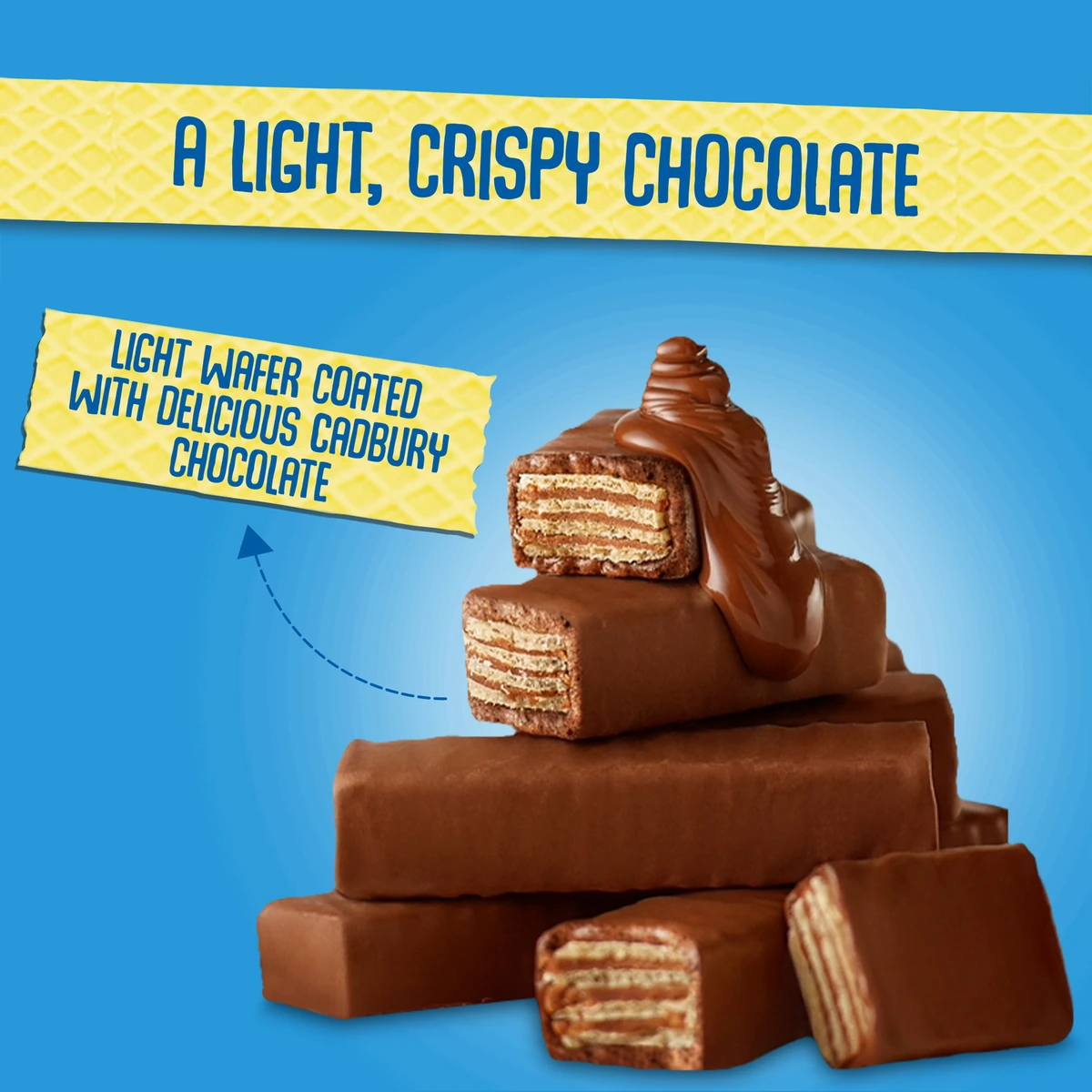PERK Chocolate Coated Wafer Bar