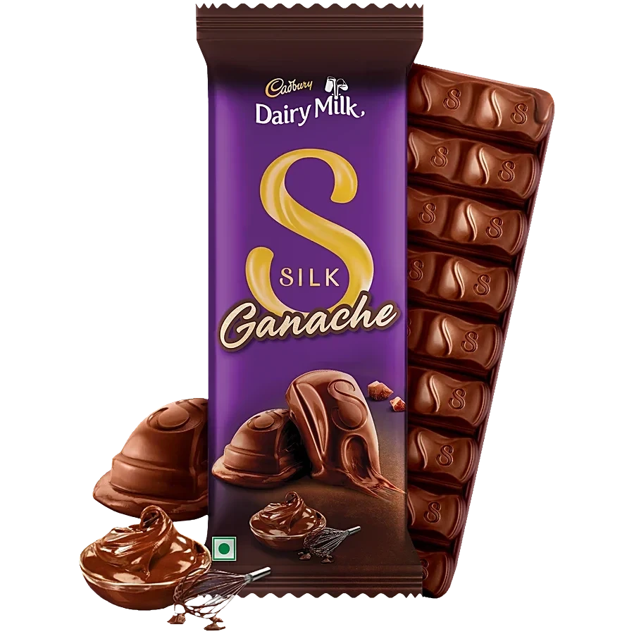 Dairy Milk Silk Ganache Chocolate Bar