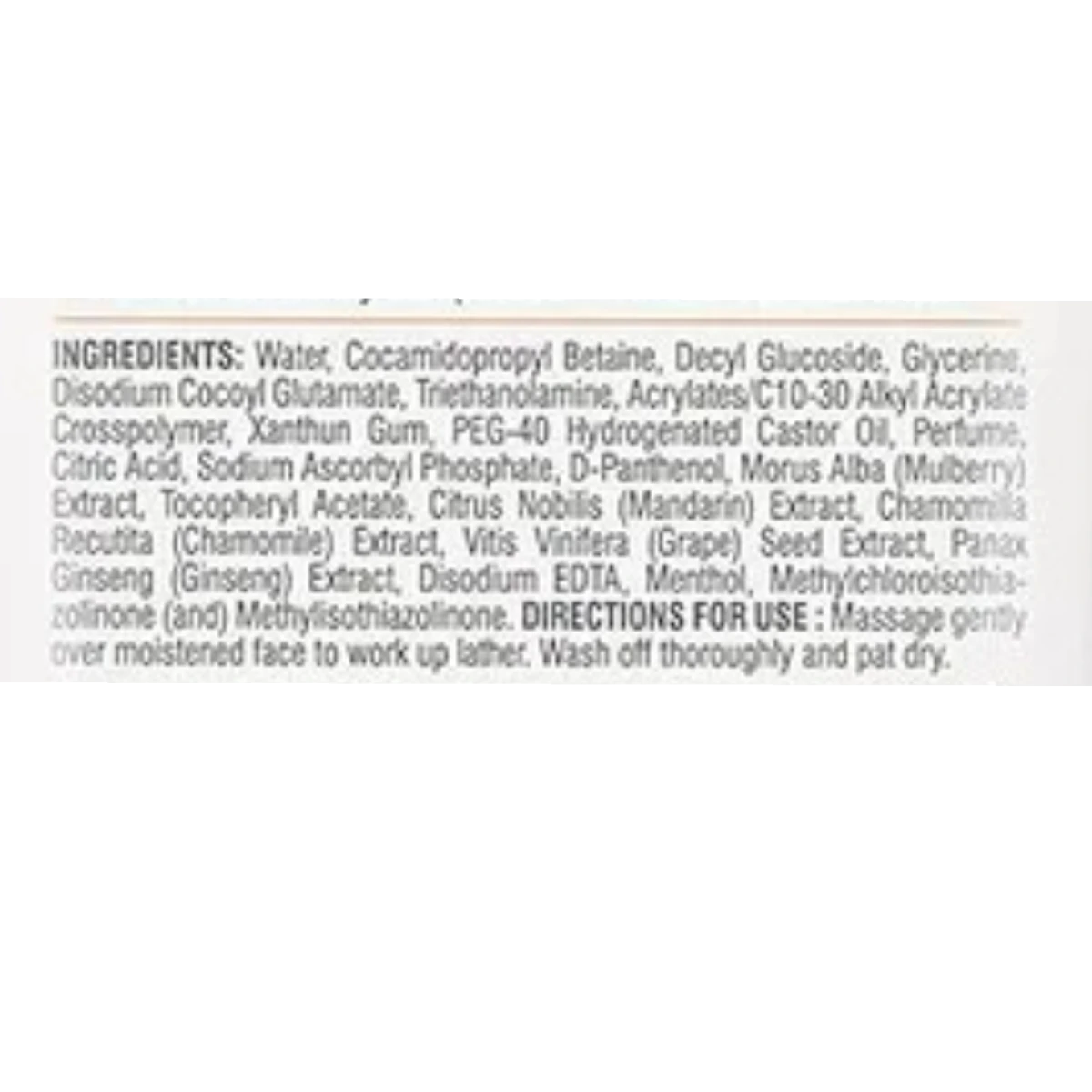 Vitamin C Face Wash